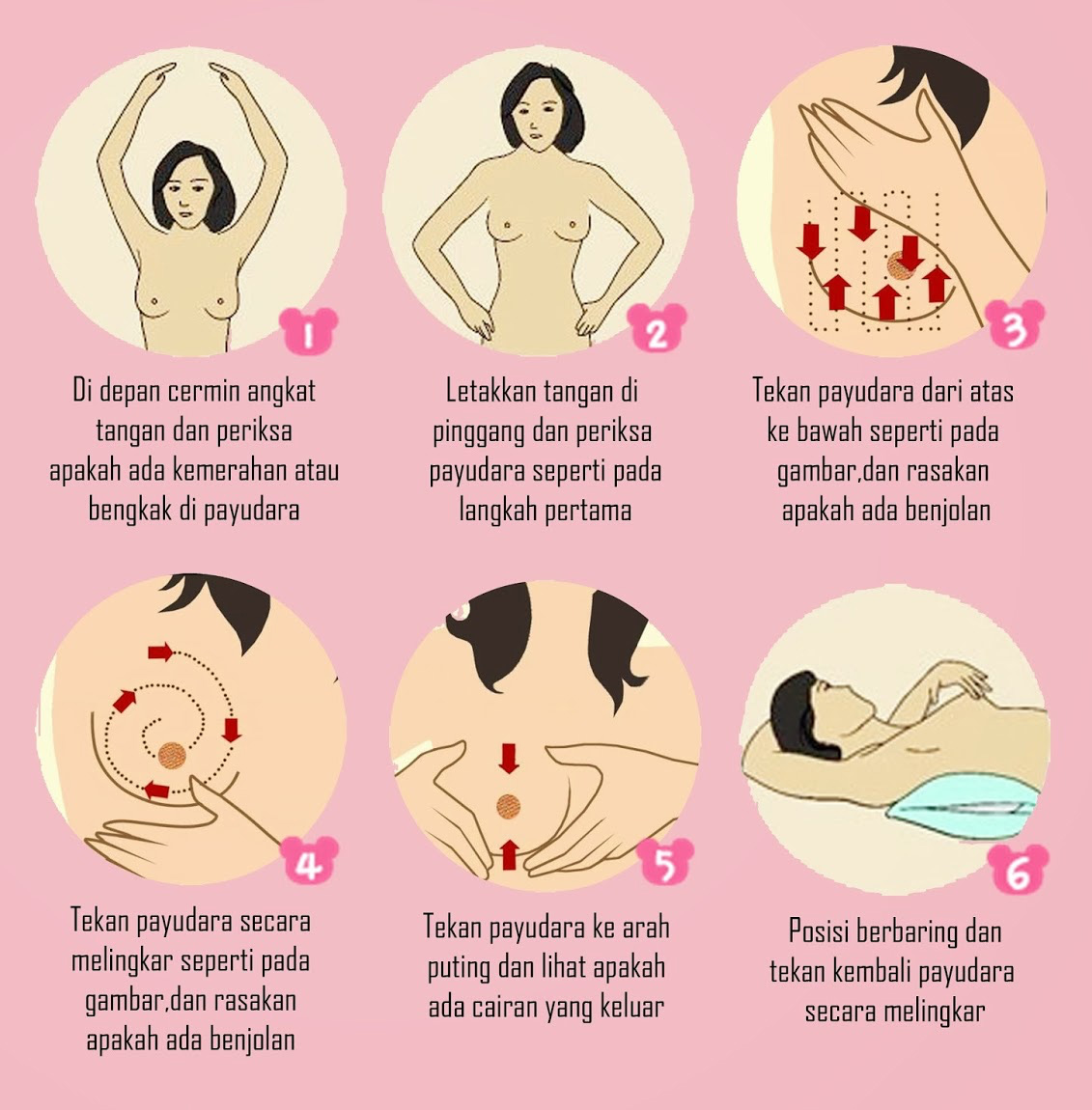 Cara melakukan SADARI