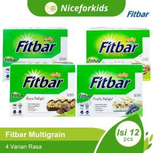 Fitbar Cemilan Instan Untuk Diet 1 box isi 12pcs (20gr)