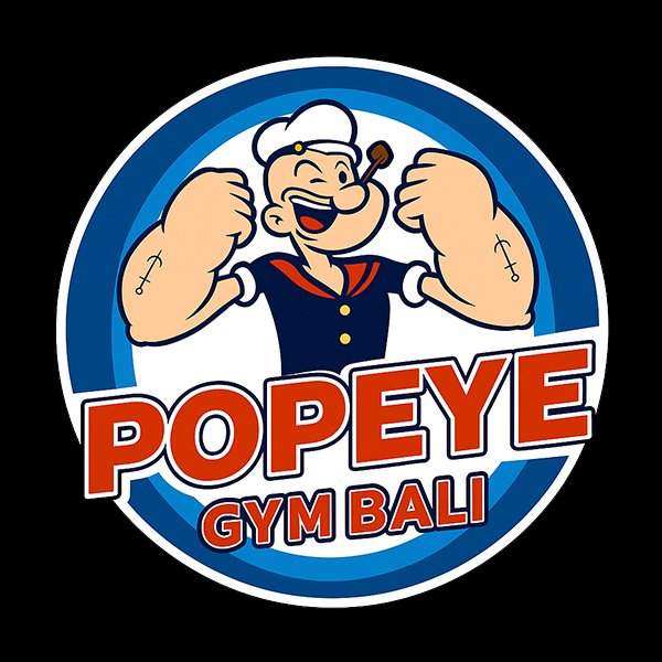Logo Popeye Gym Bali