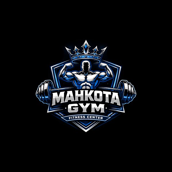 Logo Mahkota Gym Fitnes Center