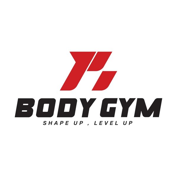 Logo Body Gym Fitness Center and Aerobic